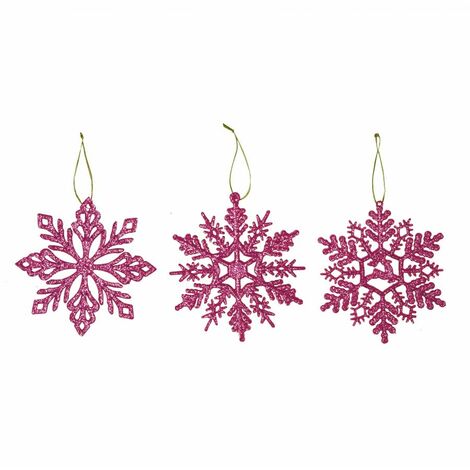ADDOBBO FIOCCO GLITTER MAGENTA 10 CM PREZZO CAD UNO INDICARE LA PREFERENZA