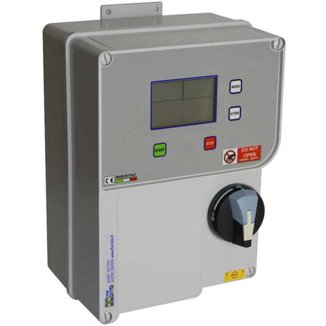 ADE-DE Quadro Elettronico Avvio Elettropompa TRIFASE con LCD Pompa 1-5,5 HP