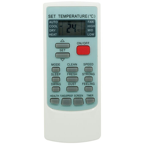 Adecuado para el control remoto del aire acondicionado AUX H002 YKR-H/002E