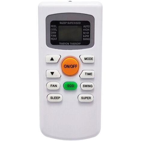 Adecuado para el control remoto del aire acondicionado T@CL KEG03