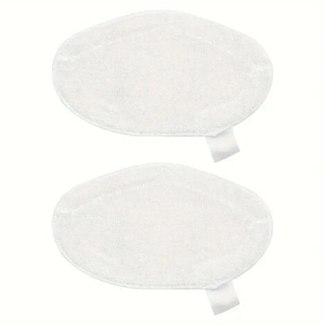 Adecuado para el kit de mopa de vapor POLTI. Paño de limpieza de desinfección rápida fabricado con fibra absorbente (2 unidades).