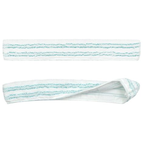 Adecuado para el limpiacristales Leifheit Wiper 3 en 1 XL. Accesorios de microfibra, juego de 2.