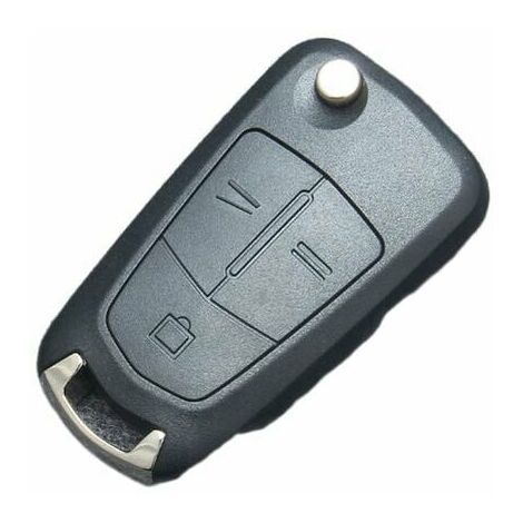 Adecuado para funda de llave de coche Opel funda de llave remota plegable de 3 botones