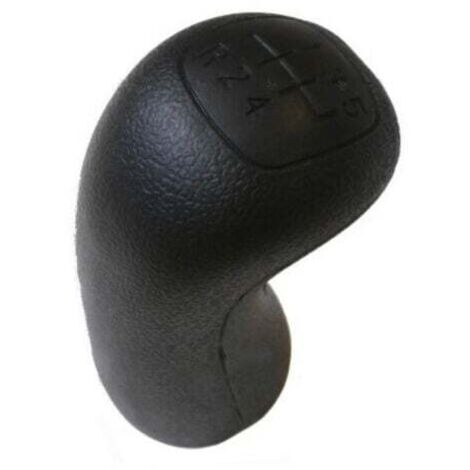 Adecuado para Mercedes-Benz W638 vehículo comercial Vito Vito 96-03 pomo de cambio cabeza balonmano plástico negro negro 5 bloques