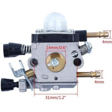 Adefol BG45 BG55 Vergaser für STIHL BG46 BG65 BG85 SH85 SH55 Laubbläser 4229 120 0606 mit Luftfilter