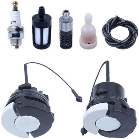 Adefol Bouchon de mazout avec bougie dallumage pour Stihl MS171 MS181 MS192 MS192T MS200 MS210 MS230 MS240 MS250 MS250C MS260 MS340