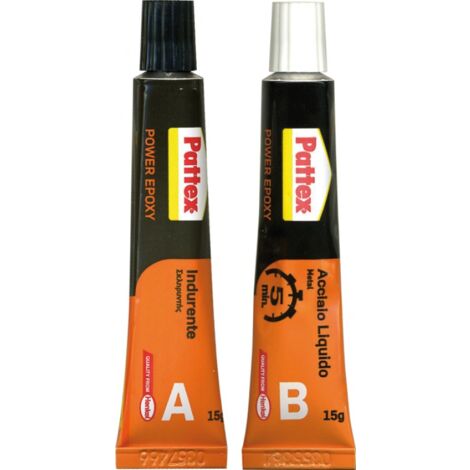 ADEISVO PATTEX ACCIAIO LIQUIDO POWER EPOXY 2X11ML 30GR