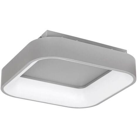 ADELINE, CEILING LAMP, GREY, WHITE, BUILT-IN LED 28W 1792LM