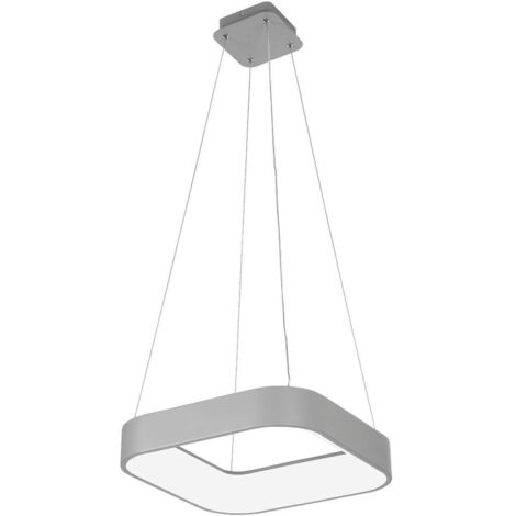 ADELINE, PENDANT LAMP, GREY, WHITE, BUILT-IN LED 28W 1792LM