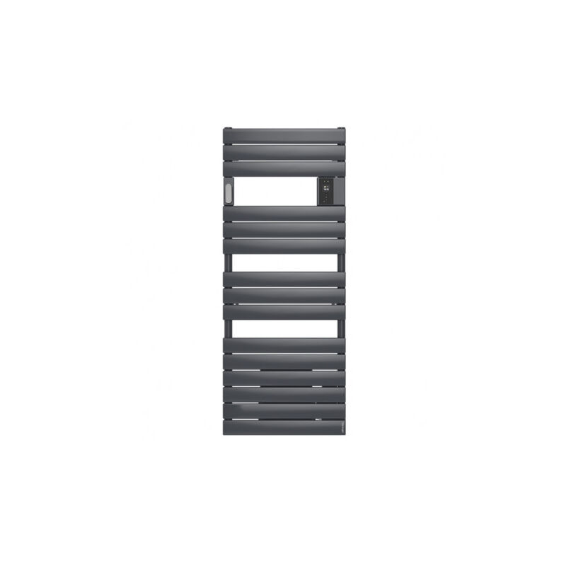 Radiateur sèche-serviettes connecté Adelis avec soufflerie 1500W Graphite - 861551 - Atlantic