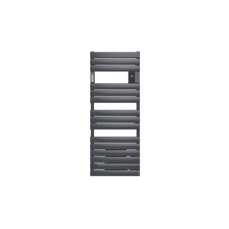 Radiateur sèche-serviettes connecté Adelis avec soufflerie 1750W Graphite - 861651 - Atlantic