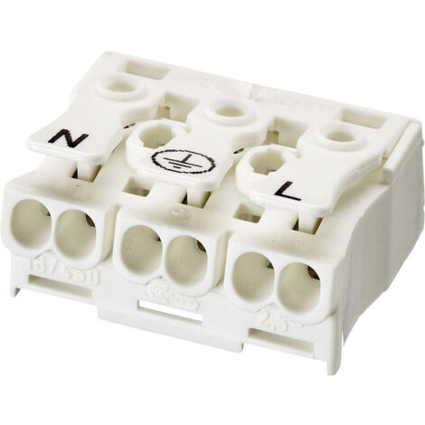 Adels-Contact 21740 LK 980-01/3 B Leuchtenklemme flexibel: -2.5 mm² starr: -2.5 mm² Polzahl: 3 1 St.