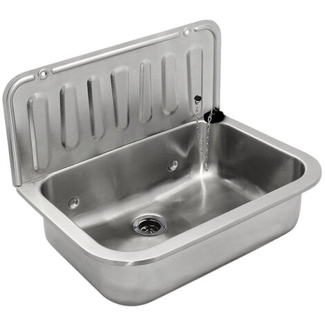 Adema Lavabo déversoir 49x32.5cm inox