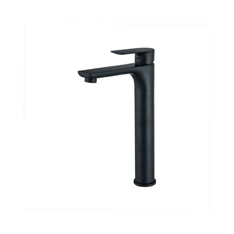 Adema - Robinet mélangeur lavabo Sparkle 2.0 rehaussé noir