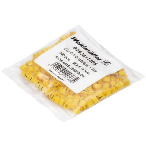 Adercodierung 1,5-4mm gelb 2 PHOENIX CONTACT CLIC132