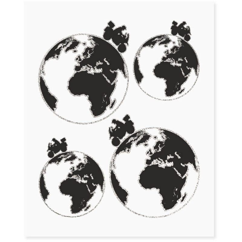 Adesivi Adventure Stickers per Bauletti Moto Adventure World