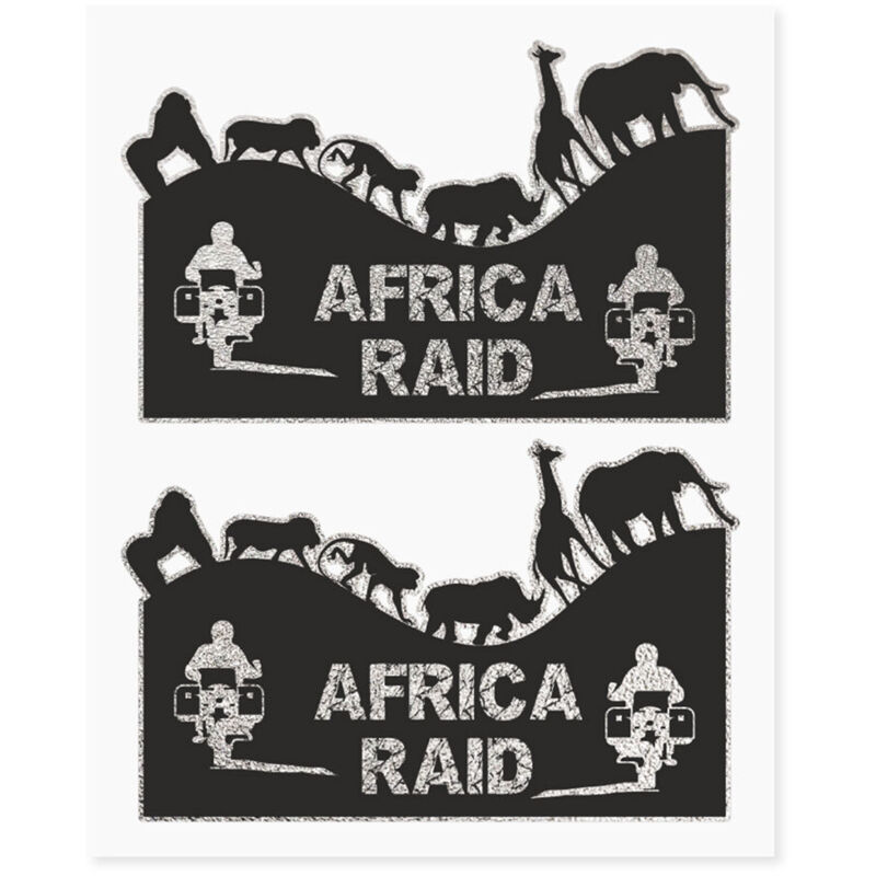 Adesivi Adventure Stickers per Bauletti Moto Africa Raid