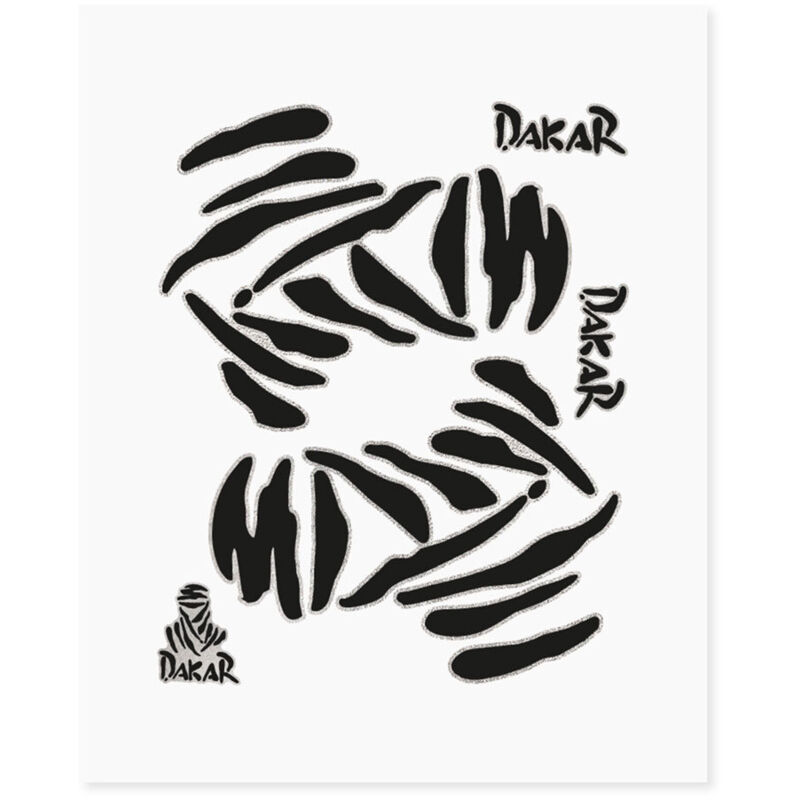 Adesivi Adventure Stickers per Bauletti Moto Dakar