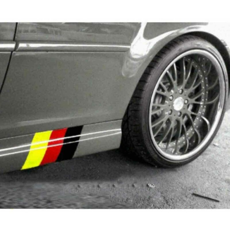 Adesivi colori Germania per bmw serie M3 E39 E46 E90 X3 X5 X6 1 3 5 6