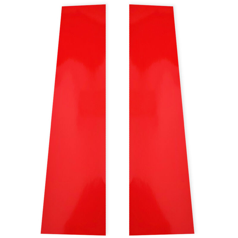 Adesivi Coprimontanti Centrali Fiat 500 Abarth - Colore: ROSSO CORSA