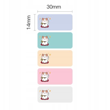 Adesivi NIIMBOT serie D 1430mm CUTE1 Animali