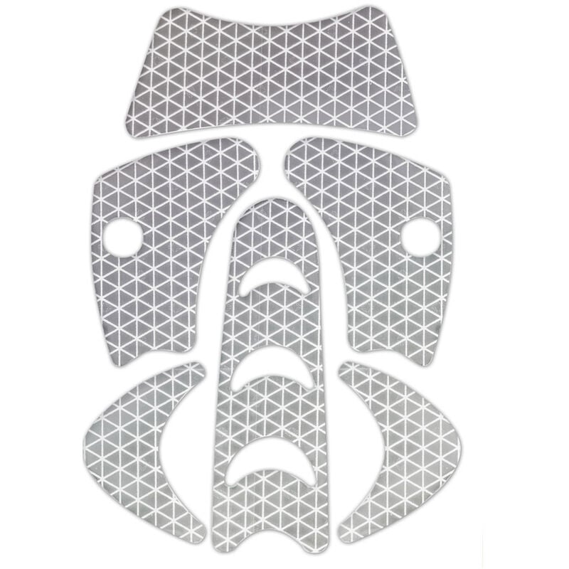 Image of Adesivi rifrangenti argento Kask WAC00001 per caschi da lavoro modelli superplasma
