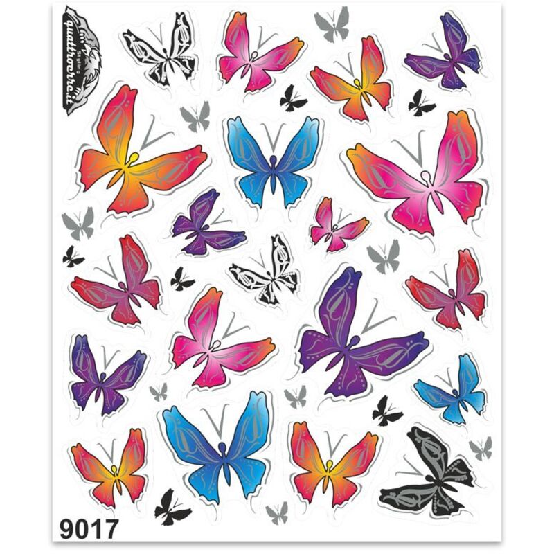 Adesivi Stickers Giganti Farfalle 24 x 20 cm