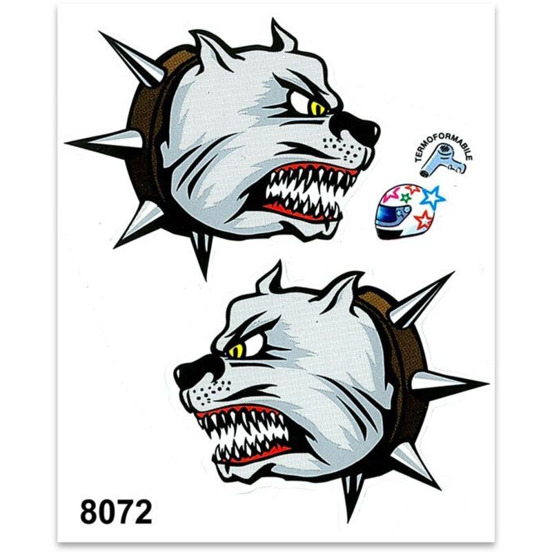 Adesivi Stickers Medi Bulldog 13,5 x 16 cm