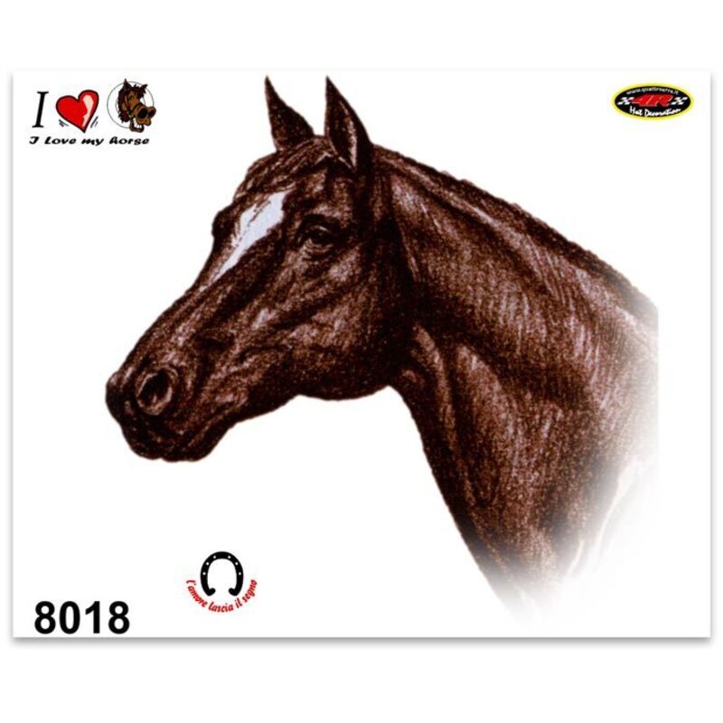 Adesivi Stickers Medi Cavallo 13,5 x 16 cm
