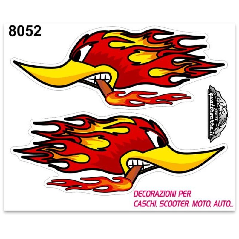 Adesivi Stickers Medi Picchio 13,5 x 16 cm