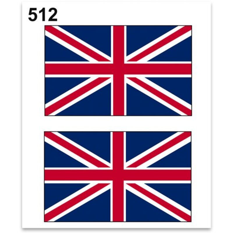 Adesivi Stickers Standard Bandiera Inghilterra 10 x 12 cm