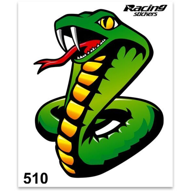 Adesivi Stickers Standard Cobra 10 x 12 cm