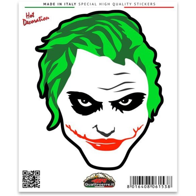 Adesivi Stickers Standard Joker 10 x 12 cm