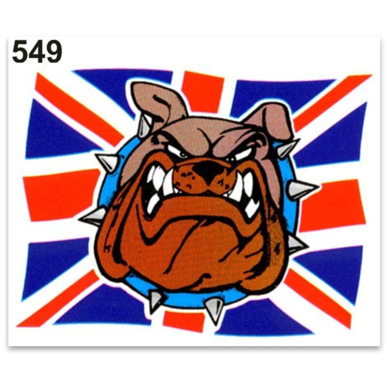 Adesivi Stickers Standard Mastino GB 10 x 12 cm