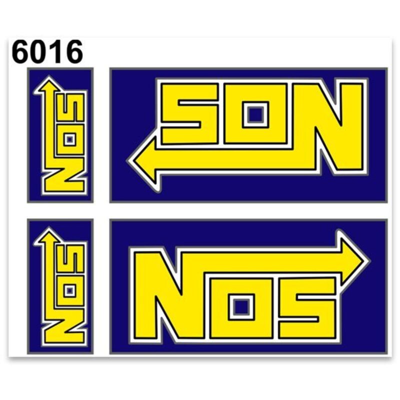 Adesivi Stickers Standard Nos 10 x 12 cm