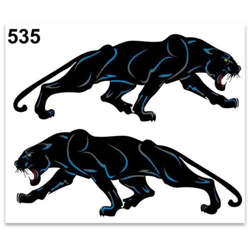 Adesivi Stickers Standard Pantera 10 x 12 cm