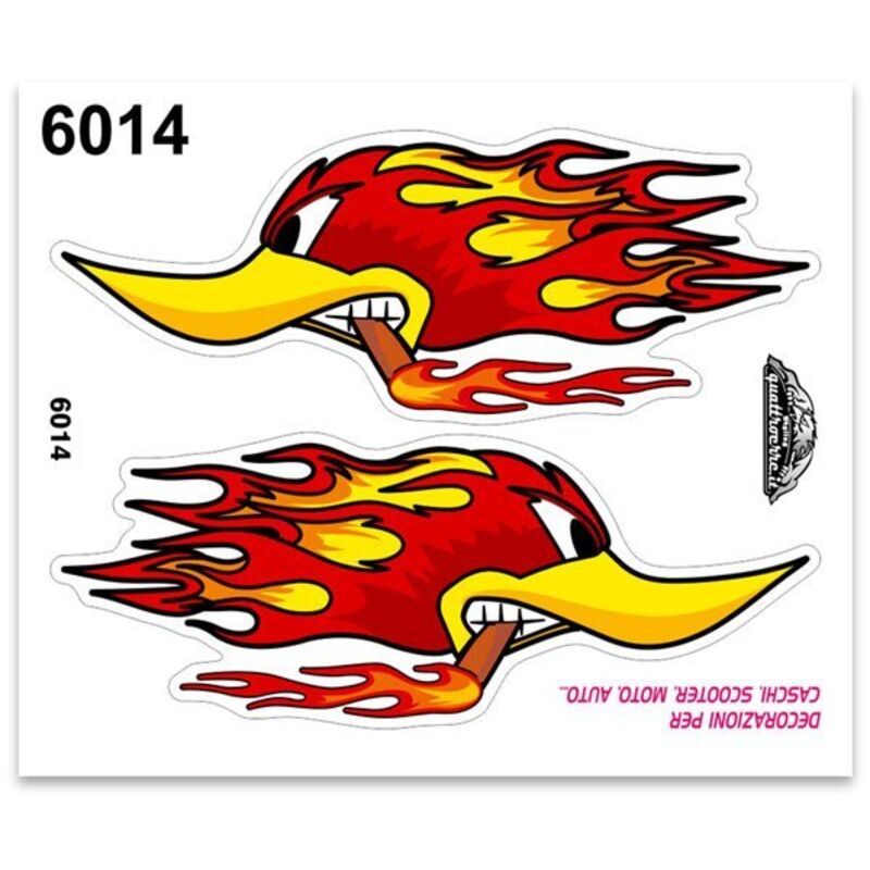 Adesivi Stickers Standard Picchio 10 x 12 cm