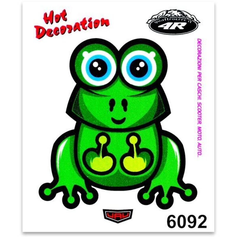 Adesivi Stickers Standard Rana 10 x 12 cm