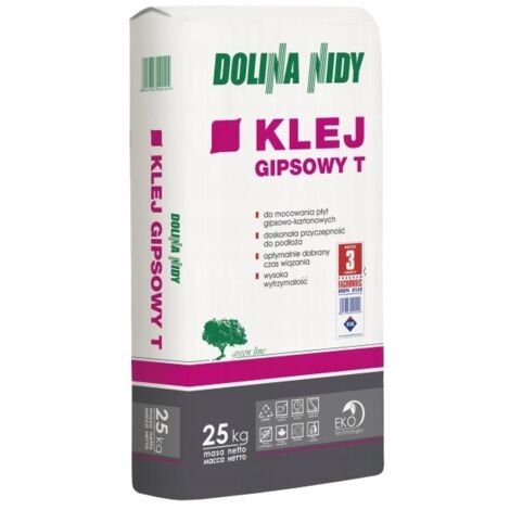 Adesivo a base di gesso Dolina Nidy per cartongesso, resistente 25 kg