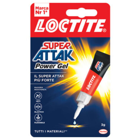 ADESIVO ATTAK POWER GEL GR.3. Prezzo per 1 pezzo.