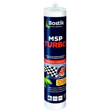Adesivo Bostik msp turbo asciugatura rapida resistente acqua