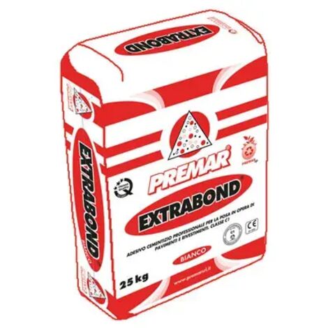 PREMAR Adesivo cementizio fassa bortolo bianco 25 kg 56 x 36 x 7 cm
