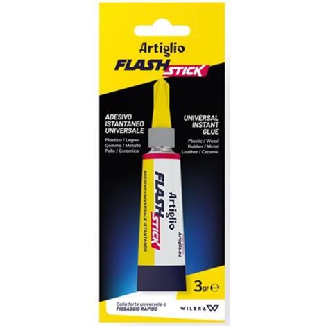 ADESIVO CIANOACRILATO ARTIGLIO """FLASH"""  3GR