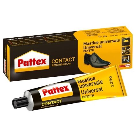 ADESIVO COLLA MASTICE PATTEX SUPERCHIARO GR. 125