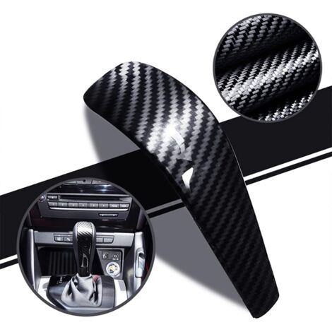 ADESIVO DECORATO PER POMELLO DEL CAMBIO NERO BMW E90 E92 E87