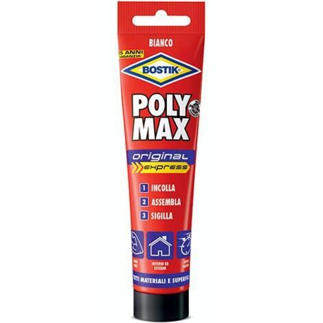 ADESIVO DI MONTAGGIO """POLYMAX EXPRESS""" BIANCO 165GR