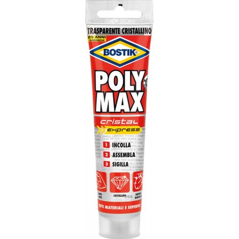 ADESIVO DI MONTAGGIO POLYMAX EXPRESS CRISTAL 115GR