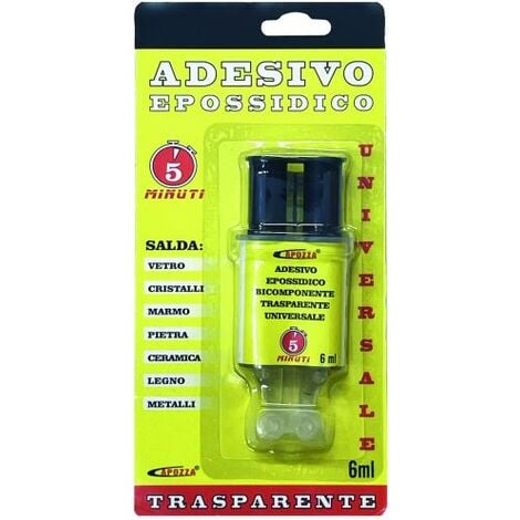 Adesivo epossidico bicomponente Supertite (siringa da 25 ml)