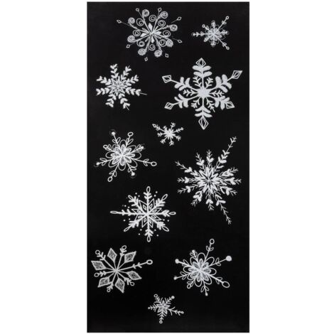 Adesivo glitterato modello grande - Fiocchi - Feeric lights & christmas
