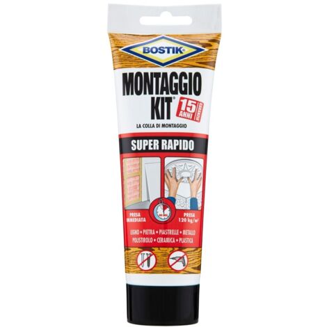 Adesivo Montaggio Kit G 250 Tubetto Bostik